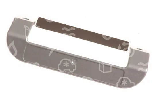 madlo dveří chladničky ZANUSSI / ELECTROLUX / AEG, rozteč 155 mm, stříbrné
